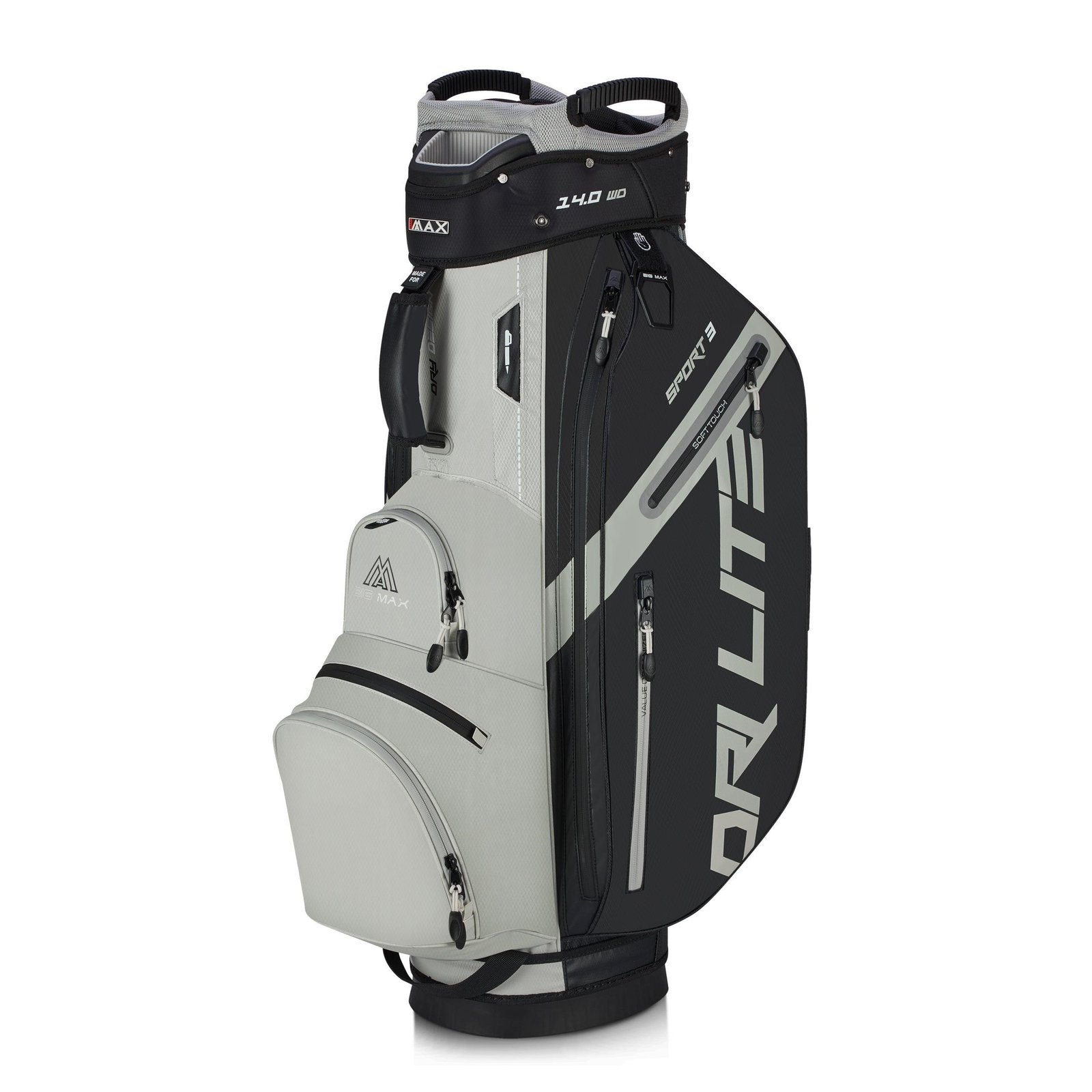 Big Max Dri Lite Sport 3 cart bag, nero/taupe