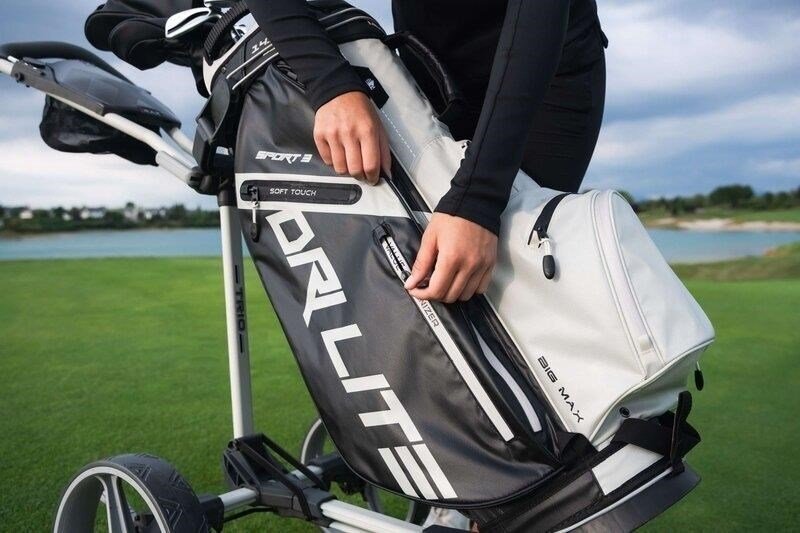 Big Max Dri Lite Sport 3 cart bag, nero/taupe