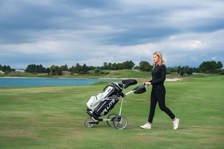 Big Max Dri Lite Sport 3 cart bag, nero/taupe