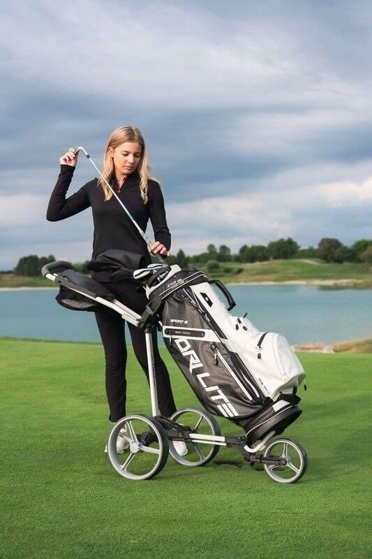Big Max Dri Lite Sport 3 cart bag, nero/taupe