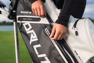 Big Max Dri Lite Sport 3 cart bag, nero/taupe