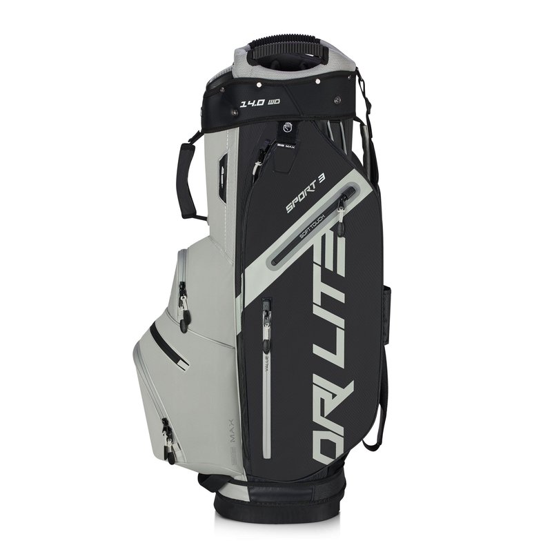 Big Max Dri Lite Sport 3 cart bag, nero/taupe