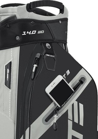 Big Max Dri Lite Sport 3 cart bag, nero/taupe