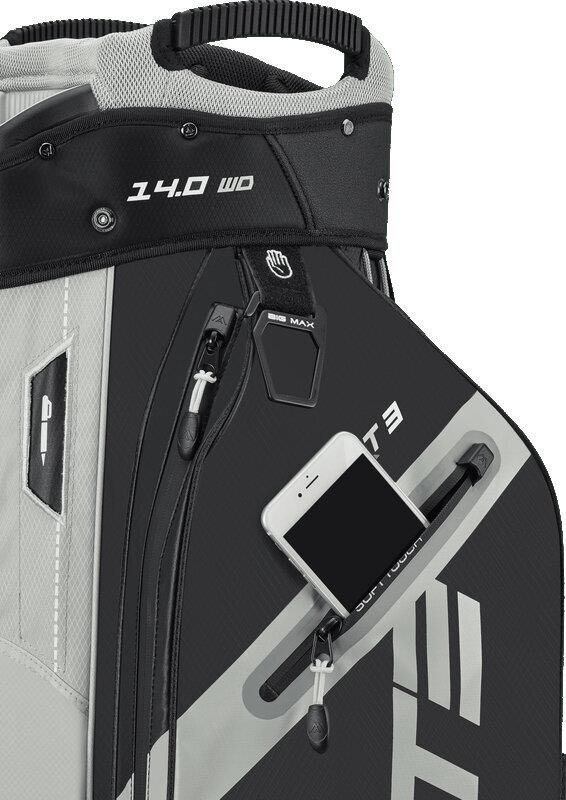 Big Max Dri Lite Sport 3 cart bag, nero/taupe