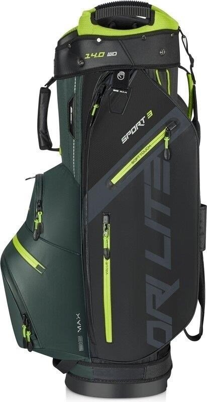 Big Max Dri Lite Sport 3 cart bag, forest green/black/lime