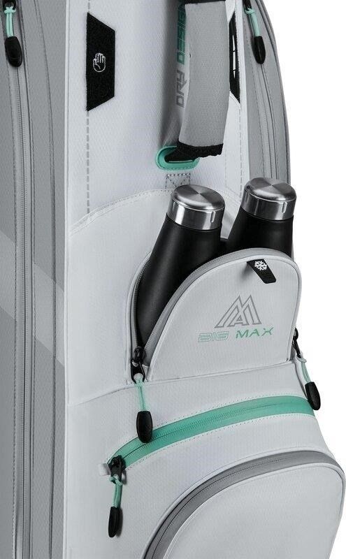 Big Max Dri Lite Sport 3 cart bag, grigio/bianco/menta