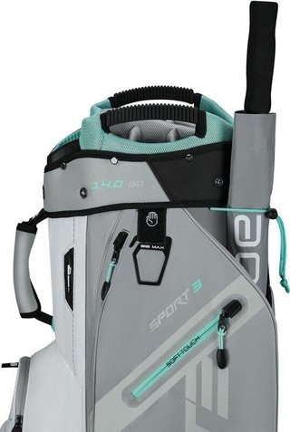 Big Max Dri Lite Sport 3 cart bag, grigio/bianco/menta