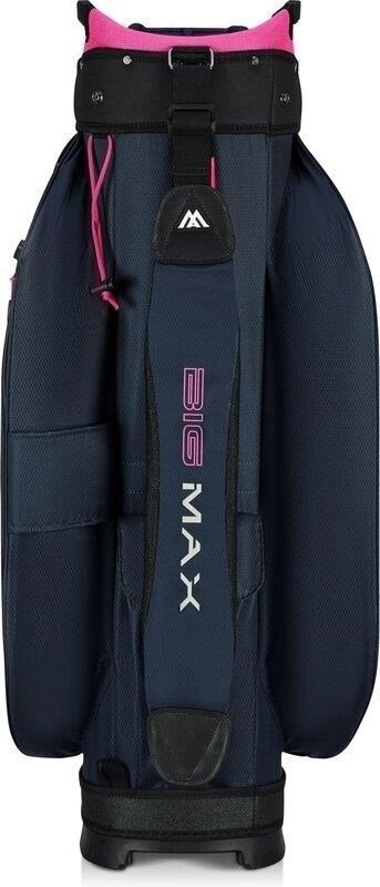 Big Max Dri Lite Sport 3 cart bag, steel blue / fuchsia