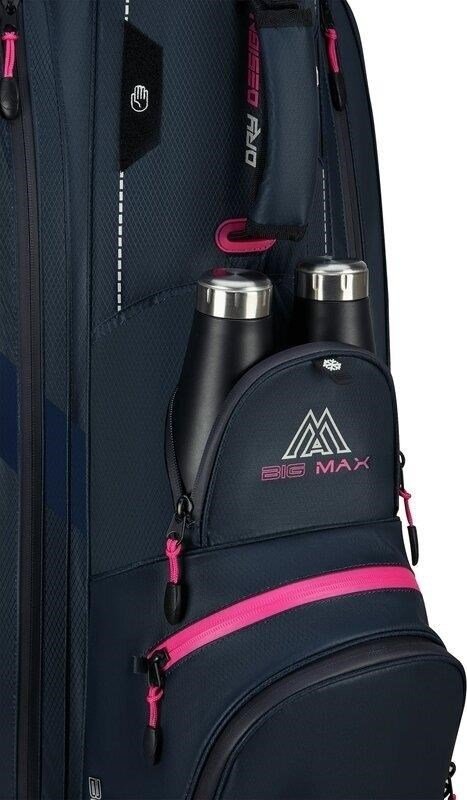 Big Max Dri Lite Sport 3 cart bag, steel blue / fuchsia