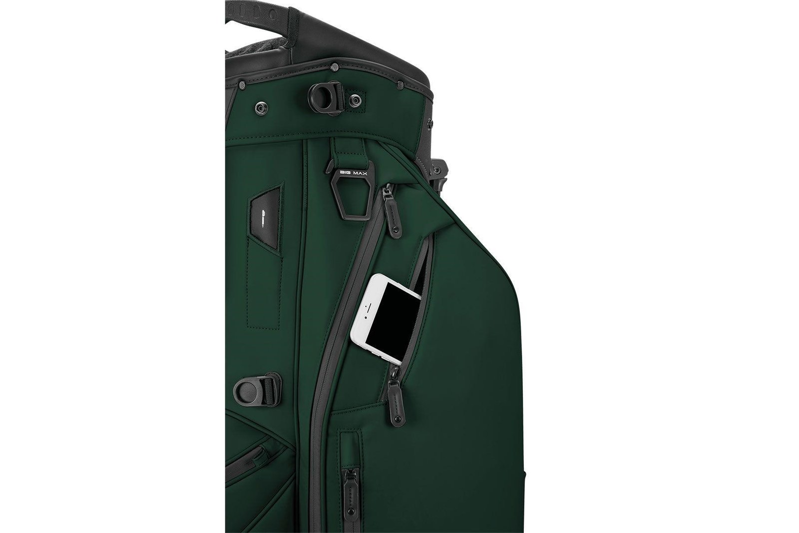 Big Max Dri Lite Hybrid Prime stand bag, forest green