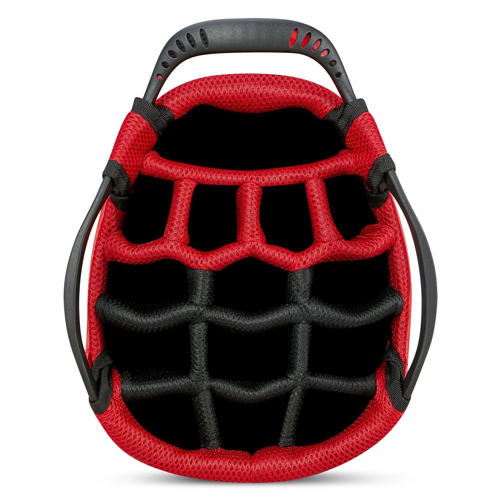Big Max Dri Lite Hybrid Plus stand bag, rosso/nero