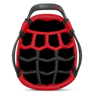 Big Max Dri Lite Hybrid Plus stand bag, rosso/nero
