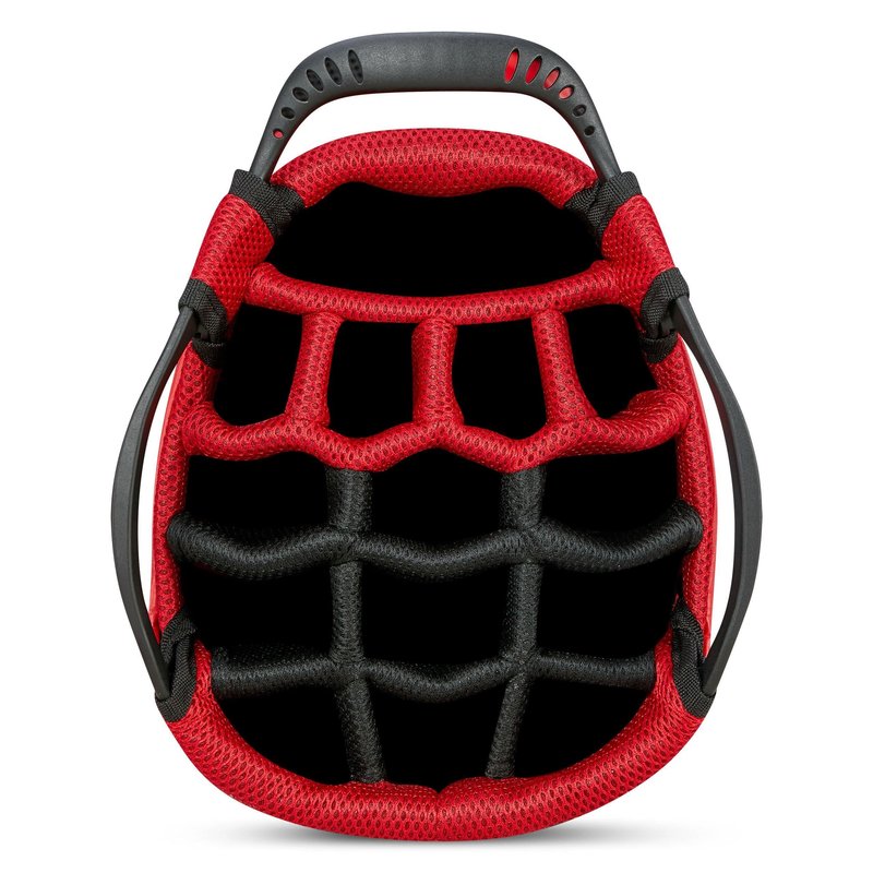 Big Max Dri Lite Hybrid Plus stand bag, rosso/nero