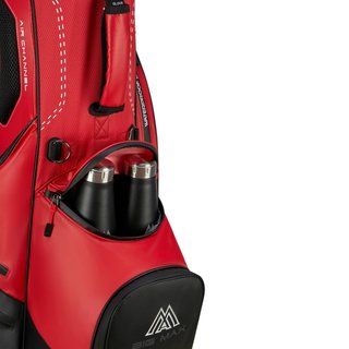 Big Max Dri Lite Hybrid Plus stand bag, rosso/nero