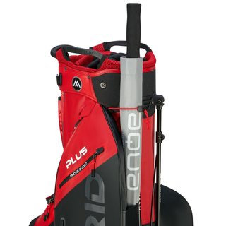Big Max Dri Lite Hybrid Plus stand bag, rosso/nero