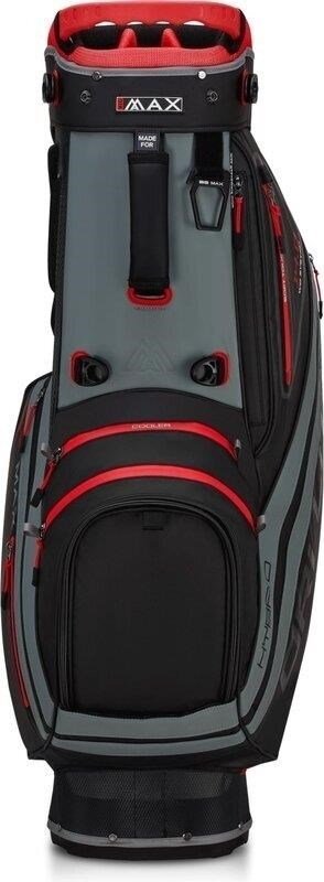 Big Max Dri Lite Hybrid Tour 2 stand bag, nero/antracite/rosso