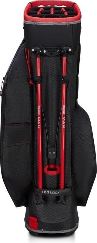 Big Max Dri Lite Hybrid Tour 2 stand bag, nero/antracite/rosso