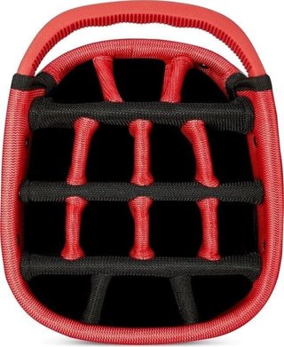 Big Max Dri Lite Hybrid Tour 2 stand bag, nero/antracite/rosso