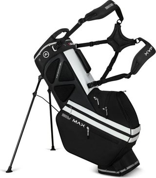 Big Max Dri Lite Hybrid Tour 2 stand bag, nero/bianco sporco