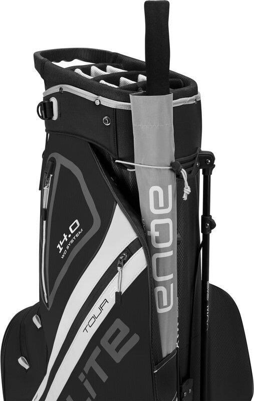 Big Max Dri Lite Hybrid Tour 2 stand bag, nero/bianco sporco