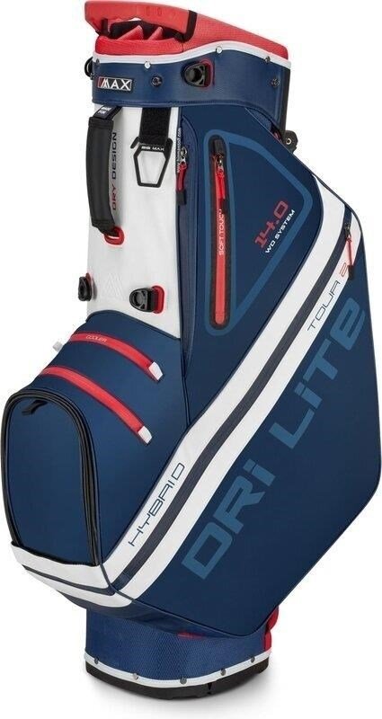 Big Max Dri Lite Hybrid Tour 2 stand bag, navy/red/white