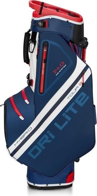 Big Max Dri Lite Hybrid Tour 2 stand bag, navy/red/white