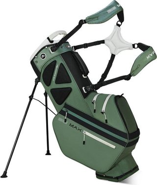 Big Max Dri Lite Hybrid Tour 2 stand bag, verde oliva/nero