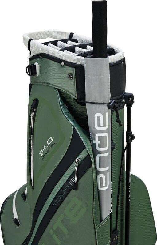 Big Max Dri Lite Hybrid Tour 2 stand bag, verde oliva/nero