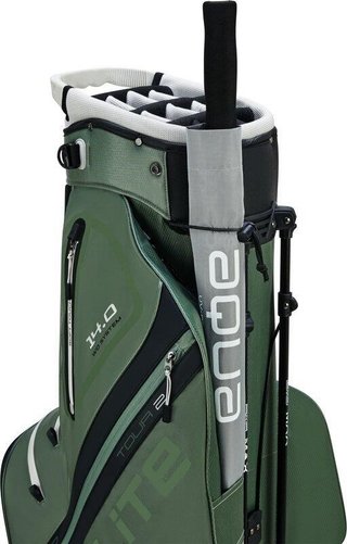 Big Max Dri Lite Hybrid Tour 2 stand bag, verde oliva/nero