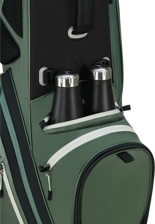 Big Max Dri Lite Hybrid Tour 2 stand bag, verde oliva/nero