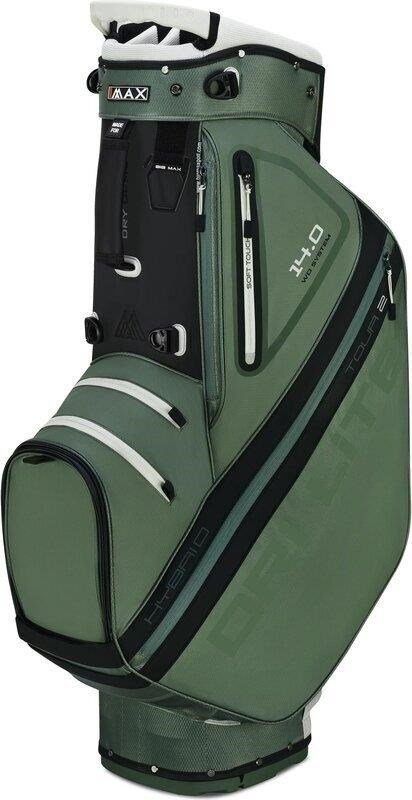 Big Max Dri Lite Hybrid Tour 2 stand bag, verde oliva/nero