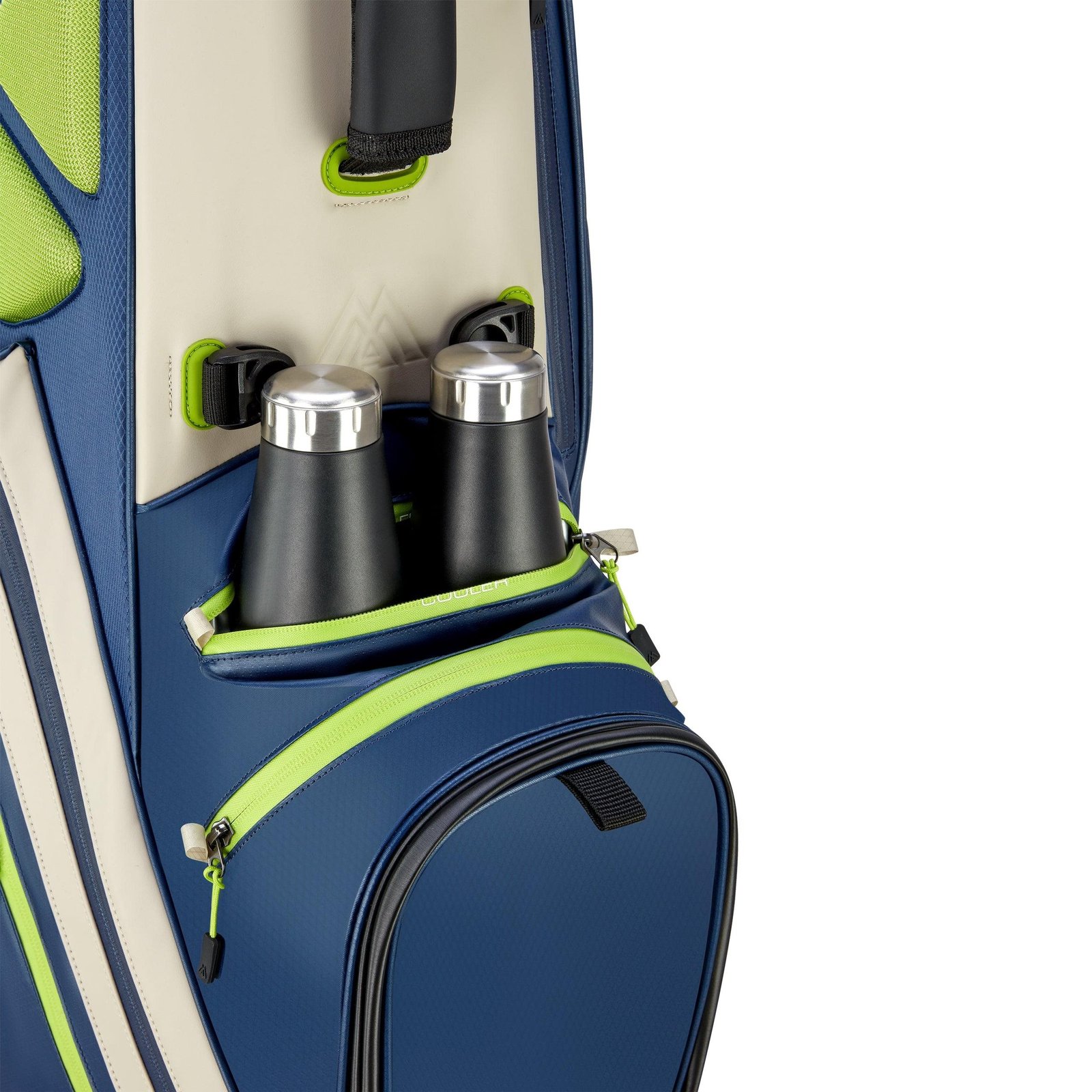 Big Max Dri Lite Hybrid Tour 2 stand bag, verde oliva/nero
