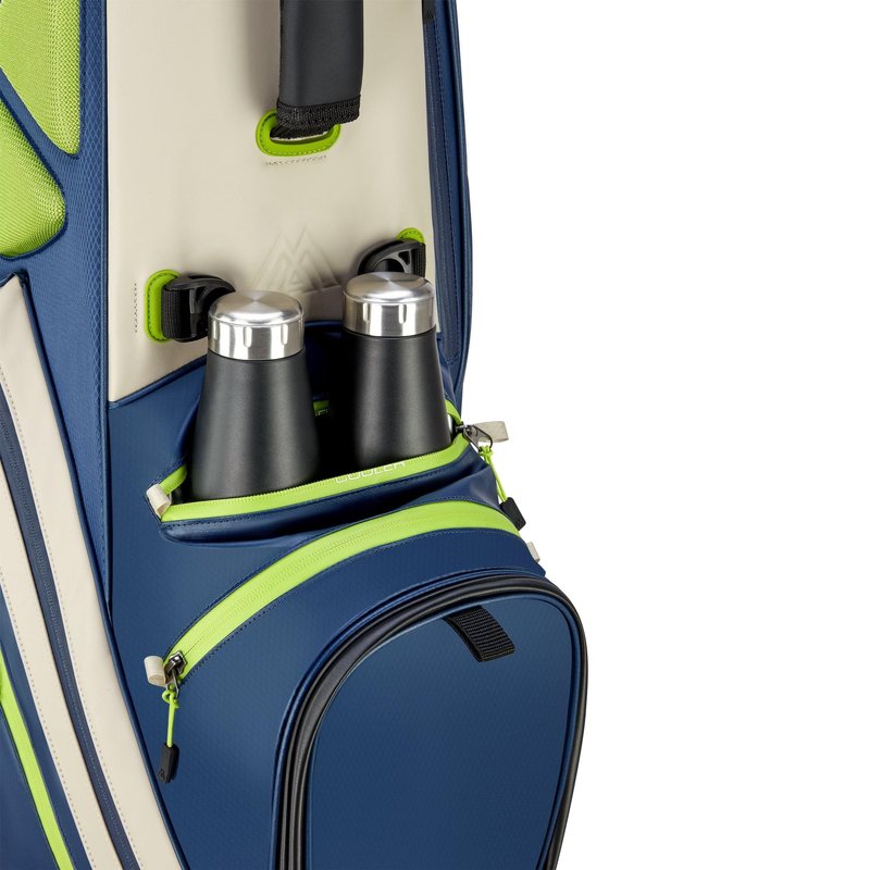 Big Max Dri Lite Hybrid Tour 2 stand bag, verde oliva/nero