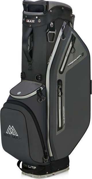 Big Max Dri Lite Feather 2 stand bag, grigio/nero