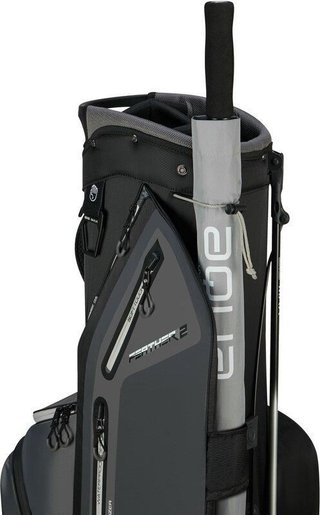 Big Max Dri Lite Feather 2 stand bag, grigio/nero