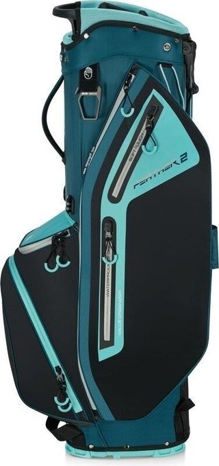 Big Max Dri Lite Feather 2 stand bag, steel blue/petrol/aquatic awe