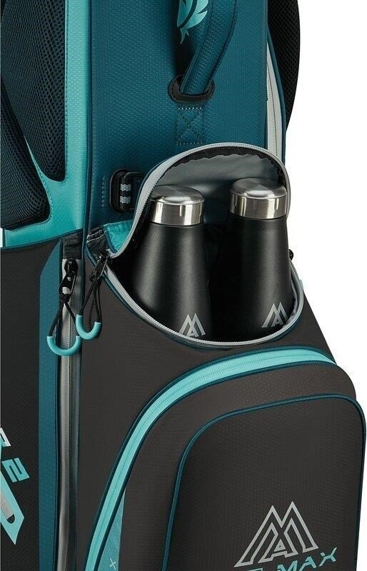 Big Max Dri Lite Feather 2 stand bag, steel blue/petrol/aquatic awe