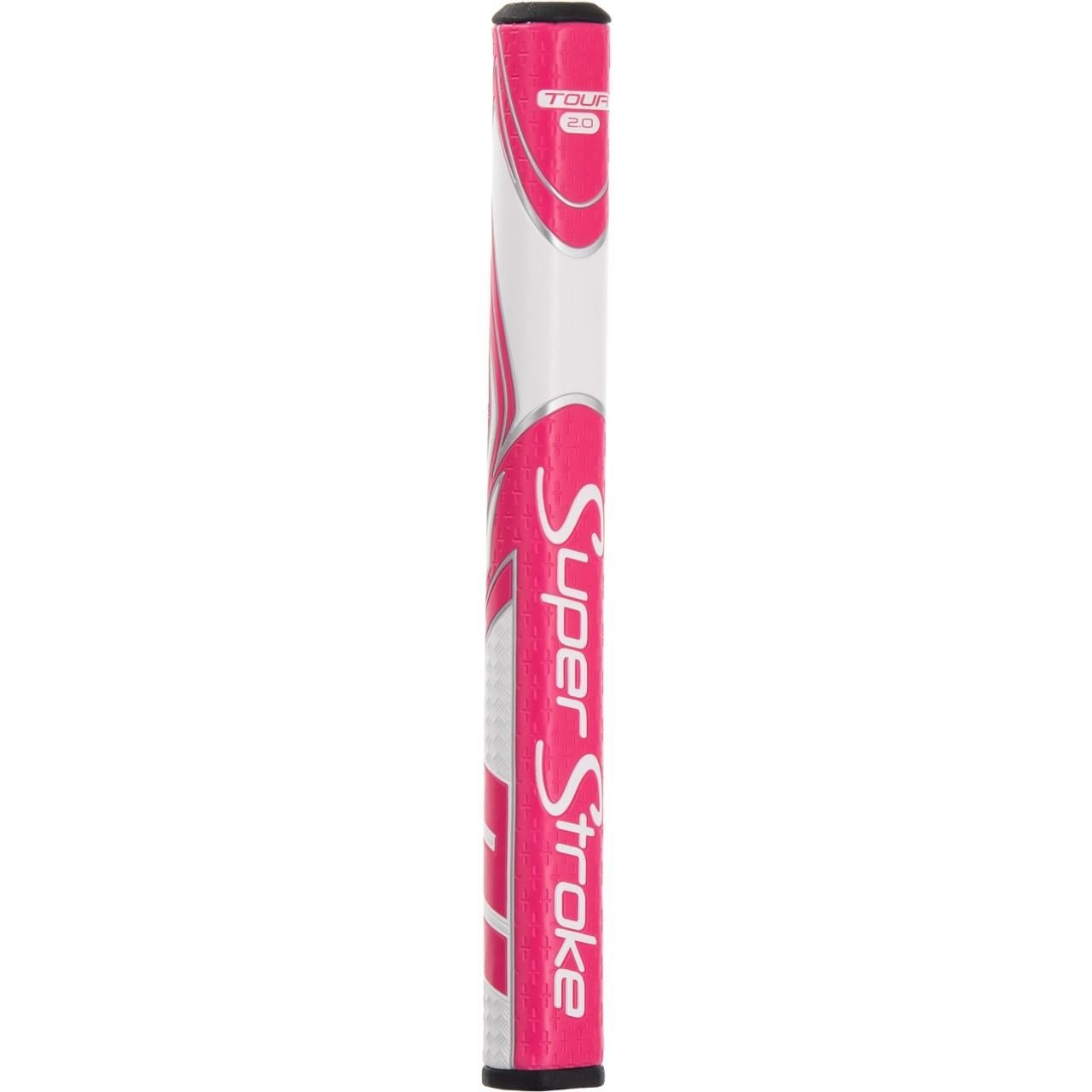 SuperStroke Zenergy Tour 2.0 grip putter, rosa/bianco