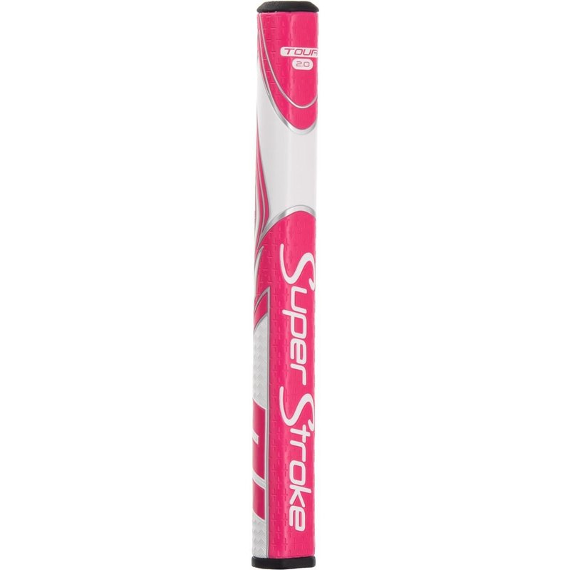 SuperStroke Zenergy Tour 2.0 grip putter, rosa/bianco