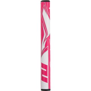SuperStroke Zenergy Tour 2.0 grip putter, rosa/bianco