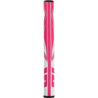 SuperStroke Zenergy Tour 2.0 grip putter, rosa/bianco