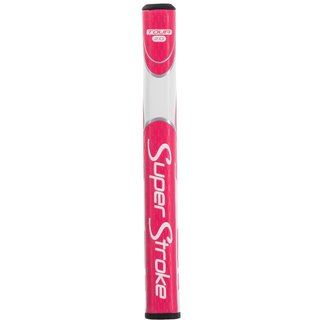 SuperStroke Zenergy Tour 2.0 grip putter, rosa/bianco