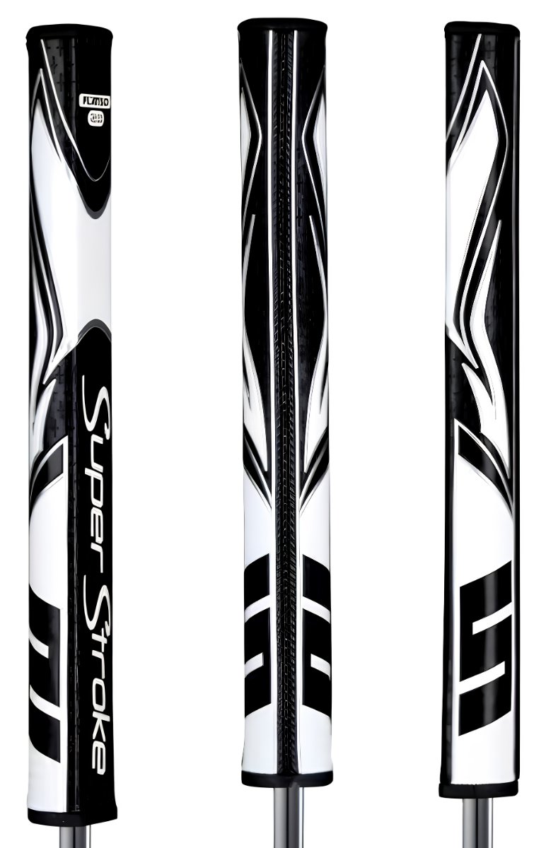 SuperStroke Zenergy Flatso 2.0 impugnatura per putter, nero/bianco