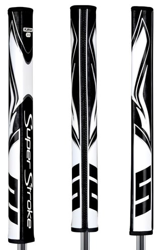 SuperStroke Zenergy Flatso 2.0 impugnatura per putter, nero/bianco