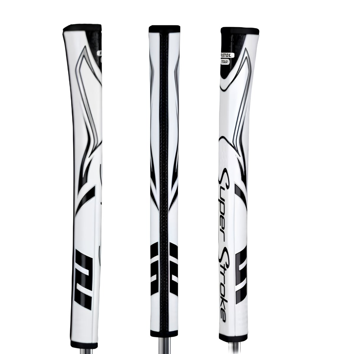 Super Stroke SuperStroke Zenergy Pistol GT Tour grip per putter, bianco/nero