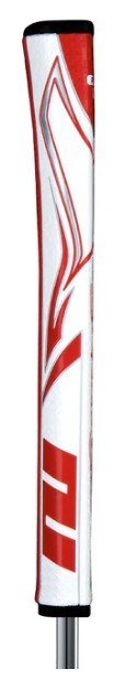 SuperStroke SuperStroke Zenergy Pistol GT 1.0 grip per putter, bianco/rosso