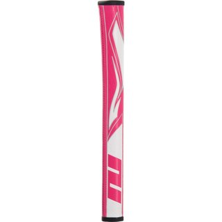 SuperStroke SuperStroke Zenergy Pistol GT 1.0 grip per putter, rosa/bianco