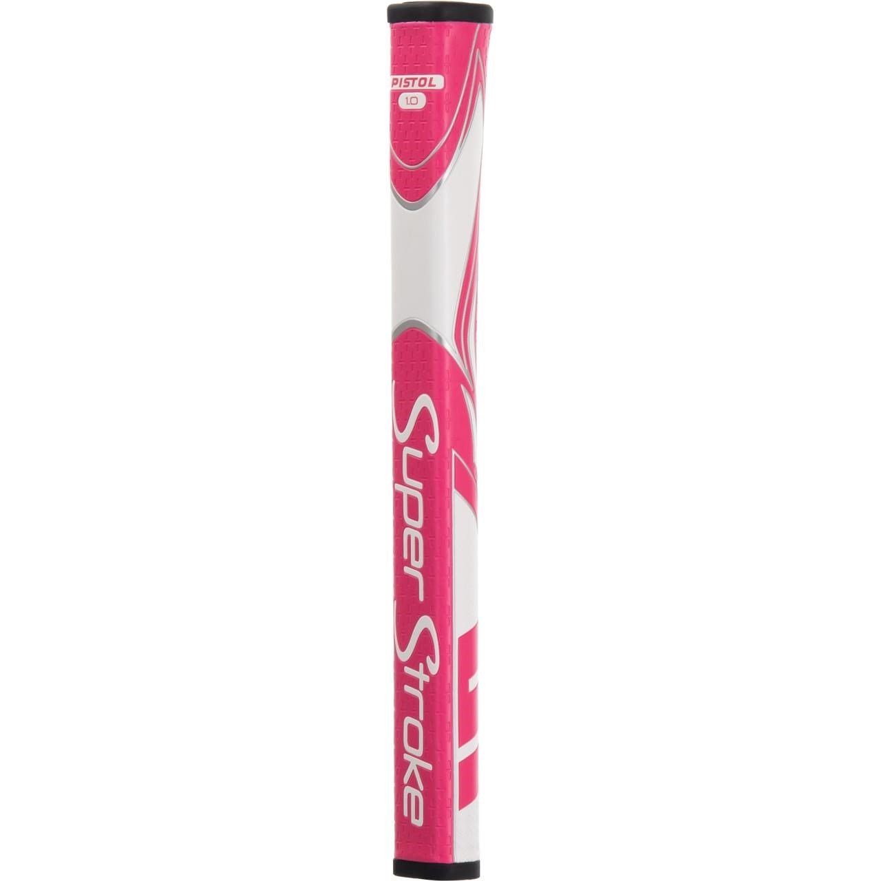 SuperStroke SuperStroke Zenergy Pistol GT 1.0 grip per putter, rosa/bianco