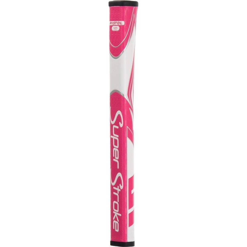 SuperStroke SuperStroke Zenergy Pistol GT 1.0 grip per putter, rosa/bianco