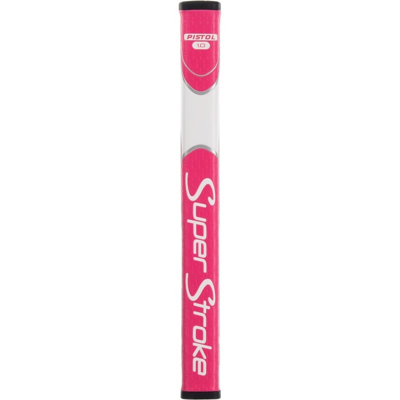SuperStroke SuperStroke Zenergy Pistol GT 1.0 grip per putter, rosa/bianco